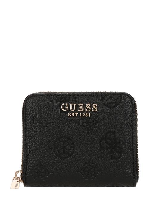 GUESS Tegnebog 'CRESIDIA II SLG SML ZIP AROUND'  sort