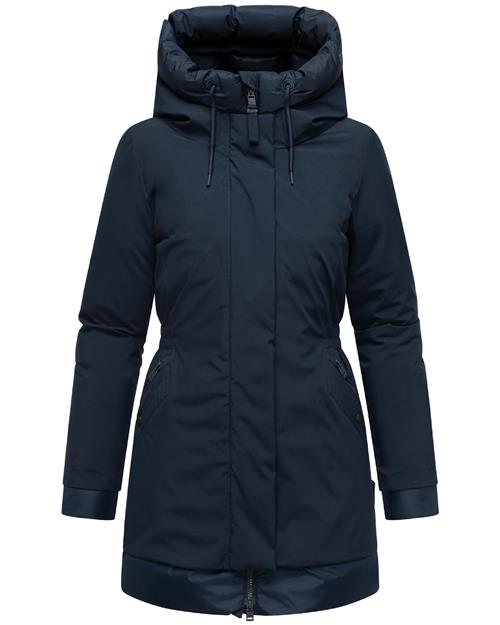 NAVAHOO Vinterfrakke 'Winterprinzessin'  navy