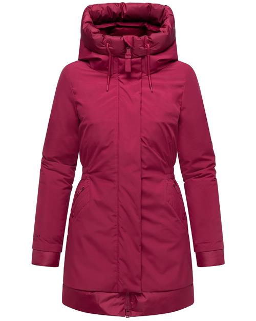 NAVAHOO Vinterfrakke 'Prinzessin 14'  grenadine