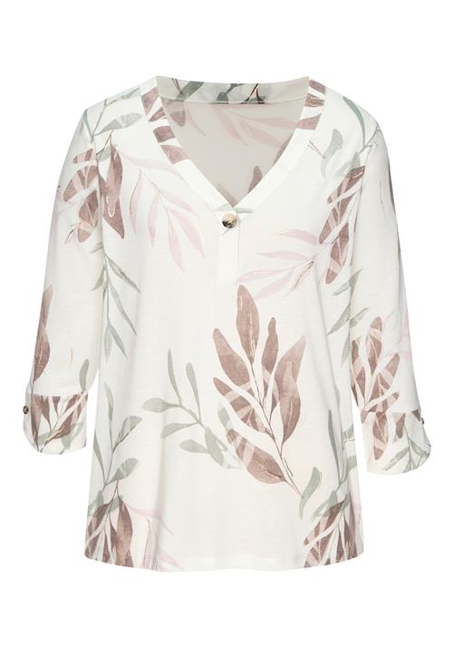 LASCANA Shirts  creme / brun / mint