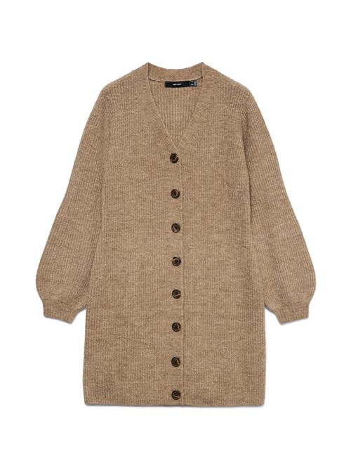Vero Moda Curve Strikkjole 'VMCLefile'  mokka