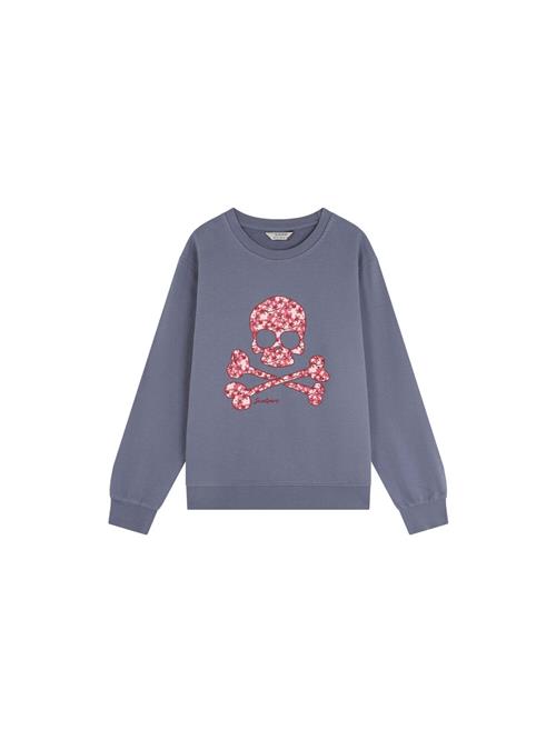 Scalpers Sweatshirt  creme / safir / rubinrød / cranberry