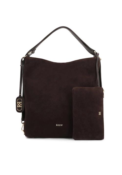 Kazar Håndtaske  mørkebrun