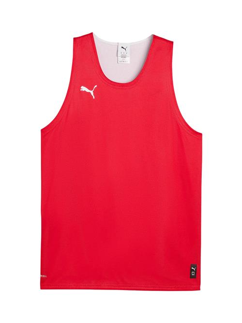 PUMA Fodboldtrøje 'Teamjaws'  rød / sort / hvid