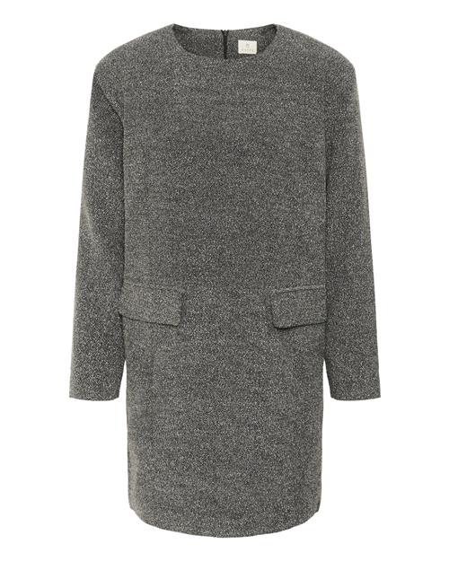 Kaffe Kjole 'KAAlba'  grå-meleret