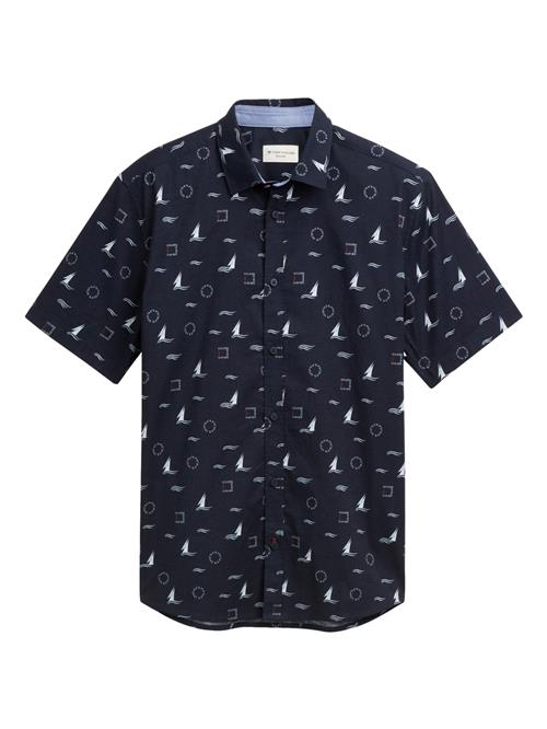 TOM TAILOR Skjorte  blå / navy