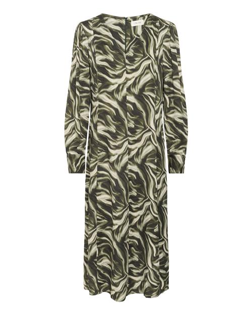 Cream Kjole 'CRBeva'  ecru / siv / gran