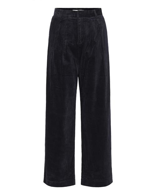 InWear Bukser med lægfolder 'ToriIW'  marin