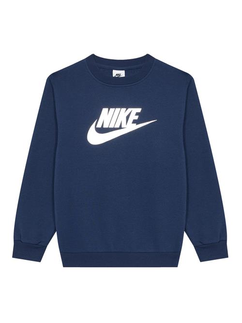 Nike Sportswear Sweatshirt 'CLUB FLC'  navy / hvid