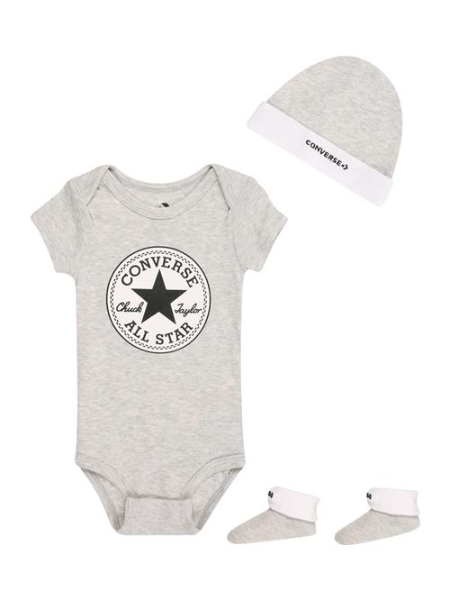 CONVERSE Sæt  grå-meleret / sort / hvid