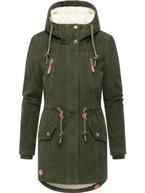 Ragwear Vinterparka 'Ellsie Cordy'  oliven