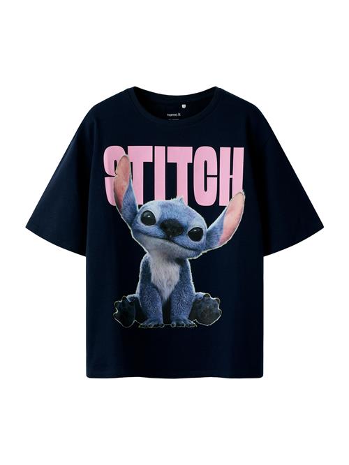 NAME IT Bluser & t-shirts 'NKFNIBUS STITCH'  blå / navy / lyserød