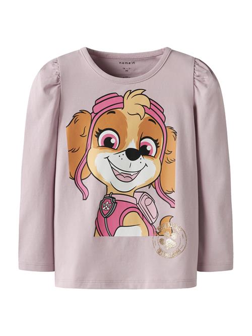 NAME IT Bluser & t-shirts 'NMFNAJA PAW'  lilla / orange / pink