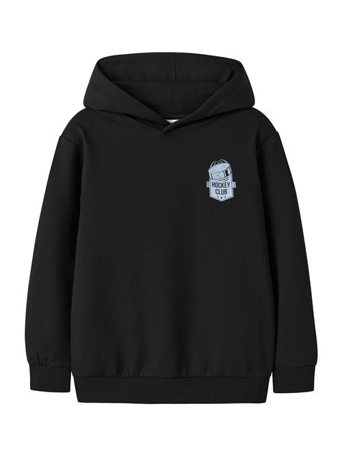 NAME IT Sweatshirt 'NKMVugo'  lyseblå / sort