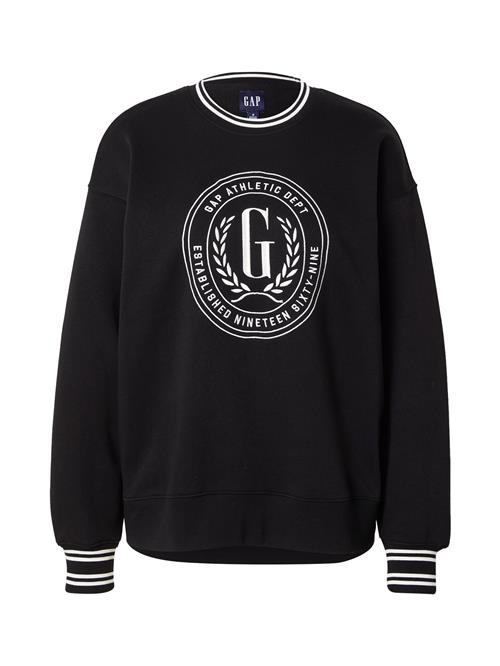 GAP Sweatshirt  sort / hvid
