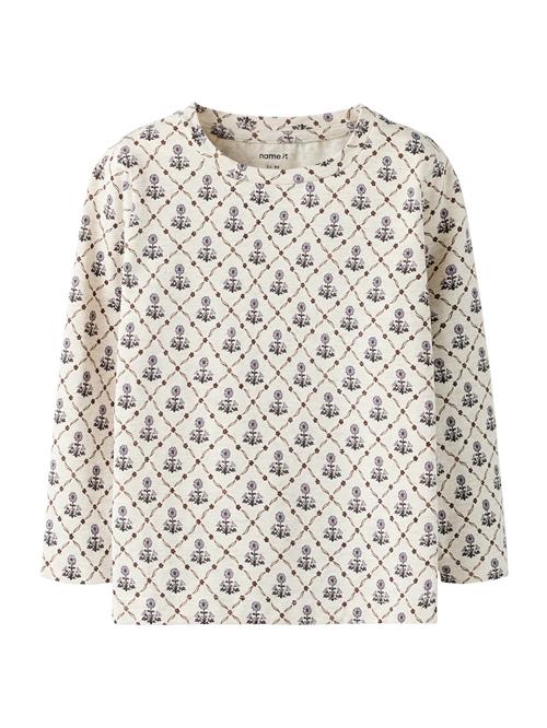 NAME IT Bluser & t-shirts 'NMFNIKALA'  choko / lysviolet / sort / naturhvid