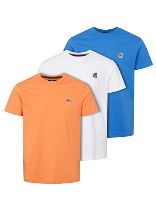 VINSON Bluser & t-shirts 'VMMassimo'  blå / blandingsfarvet / orange / hvid