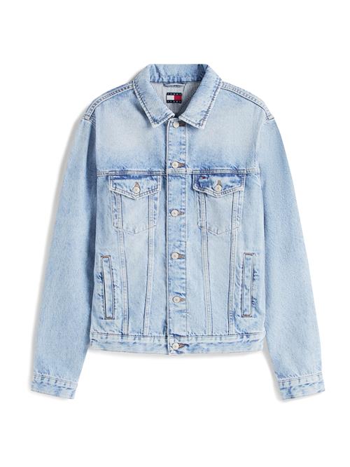 Tommy Jeans Overgangsjakke 'RYAN'  marin / blue denim / rød