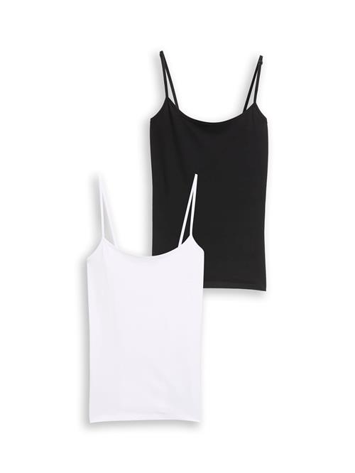 TOM TAILOR Overdel  sort / hvid