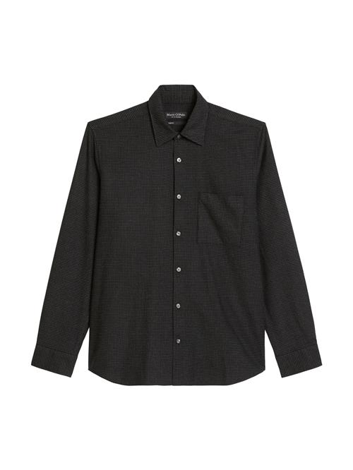 Marc O'Polo Skjorte  mørkegrå / sort