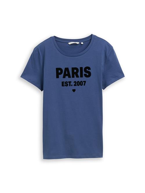 TOM TAILOR DENIM Shirts  mørkeblå / sort