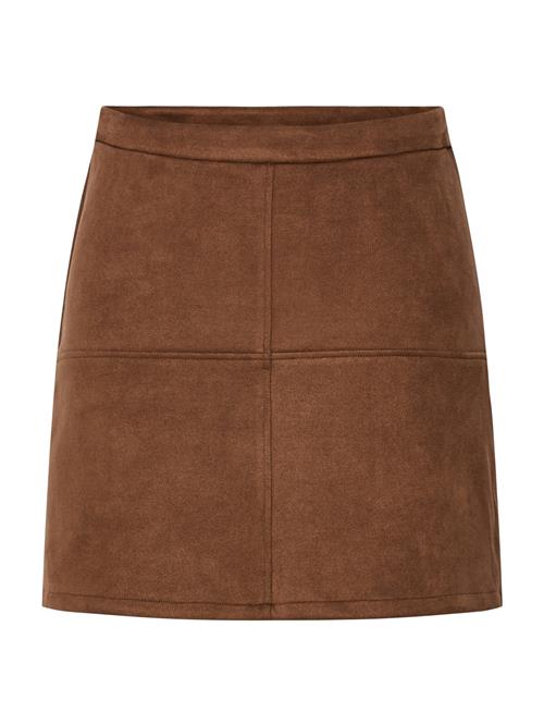 PIECES Nederdel 'PCRakel'  cognac