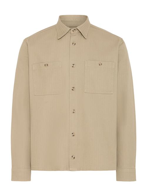 BLEND Skjorte 'BHDENNY'  lysebrun