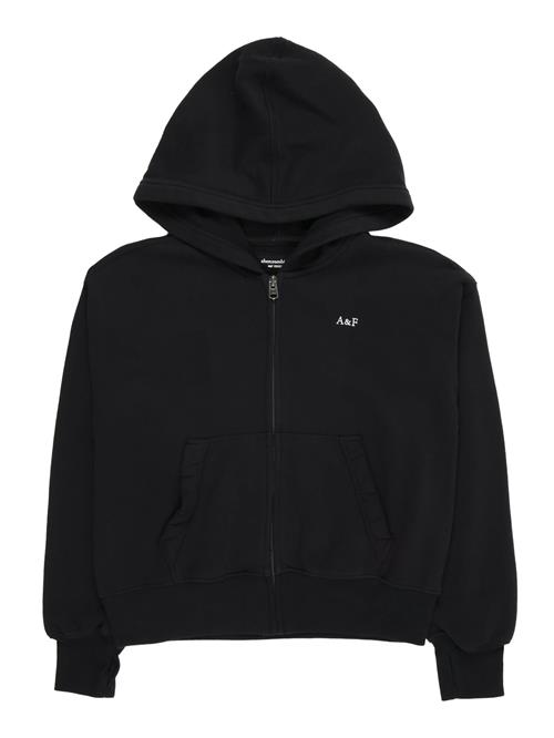 Abercrombie & Fitch Sweatjakke 'ESSENTIAL'  sort