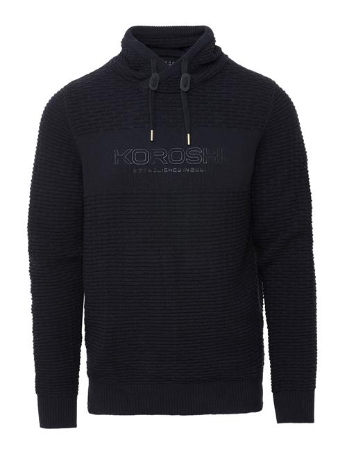 KOROSHI Pullover  natblå
