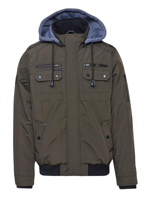 KOROSHI Vinterjakke  blå / khaki / sort