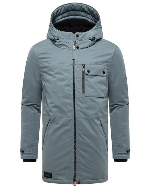 STONE HARBOUR Vinterfrakke 'Fintaan XX'  lyseblå