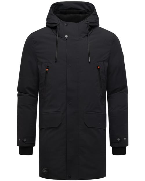 STONE HARBOUR Vinterfrakke  sort