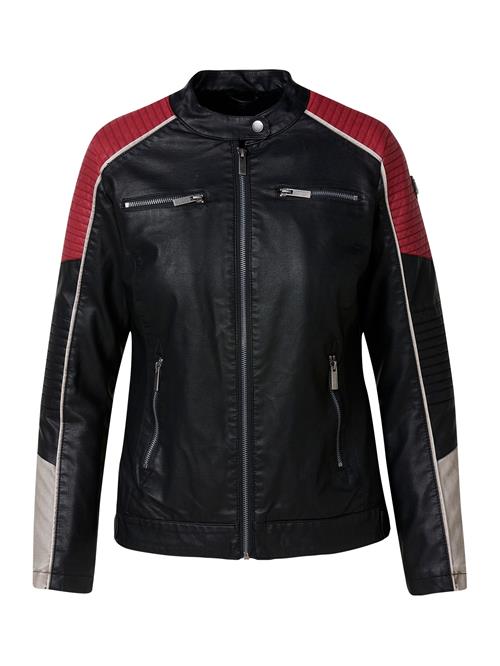 KOROSHI Overgangsjakke  beige / rød / sort