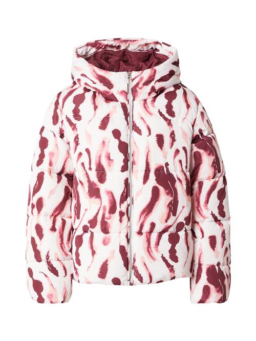 YAS Overgangsjakke 'YASMyrano'  lyserød / magenta / hvid