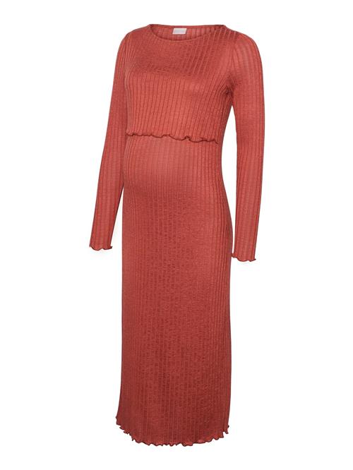 MAMALICIOUS Kjole  rødmeleret