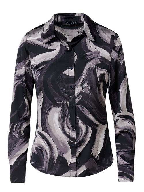 KOROSHI Bluse  sort / hvid
