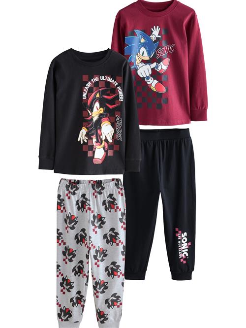 Next Nattøj  blå / rød / burgunder / sort