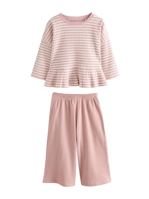 Next Sæt  creme / lyserød