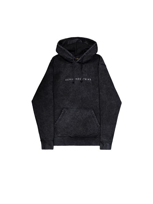 ALPHA INDUSTRIES Sweatshirt  sort / naturhvid