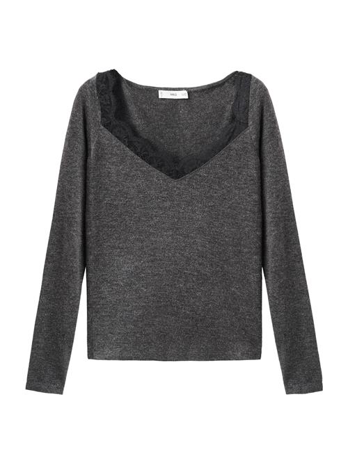 MANGO Shirts 'VERONI'  antracit / sort