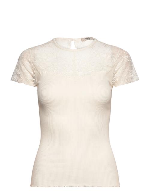 RM By Rosemunde | Rmwbea Lace Heartshape Ss Top | XL