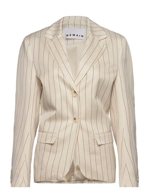 REMAIN Birger Christensen | Drapy Striped Blazer | 40