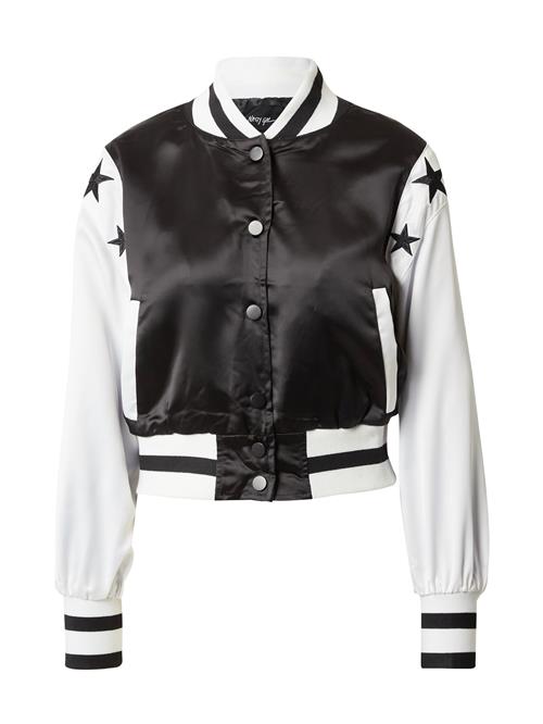 Nasty Gal Overgangsjakke  sort / hvid