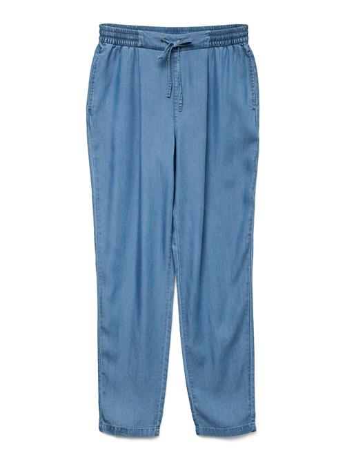 VERO MODA Bukser med lægfolder 'VMHARPER'  blue denim