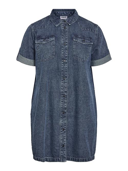 Noisy May Curve Blusekjole 'NMNEW SIGNE'  blue denim