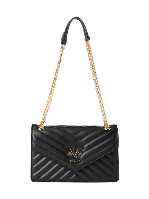 19V69 ITALIA Skuldertaske 'Blair'  guld / sort