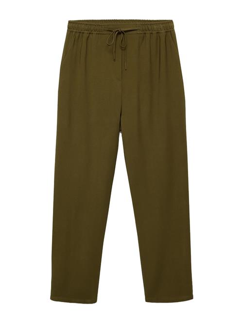 MANGO Bukser 'FLUIDO'  khaki