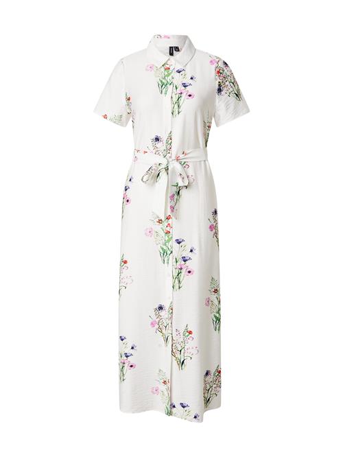 VERO MODA Blusekjole 'VMRUNA'  grøn / lilla / lyserød / hvid