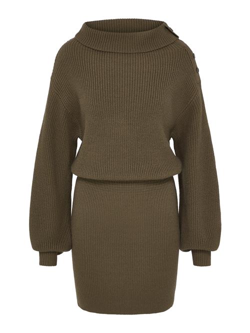 LeGer by Lena Gercke Strikkjole 'Cara'  mørkegrøn
