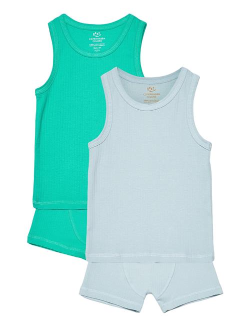 Copenhagen Colors | Rib Jersey 2Pack Tank-Top & Boxershorts | 104
